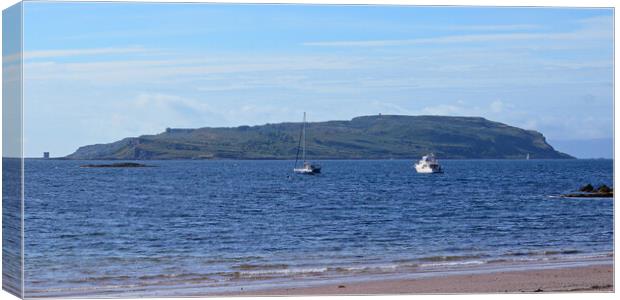 Isle of Cumbrae viewed from Millport Canvas Print by Allan Durward Photography