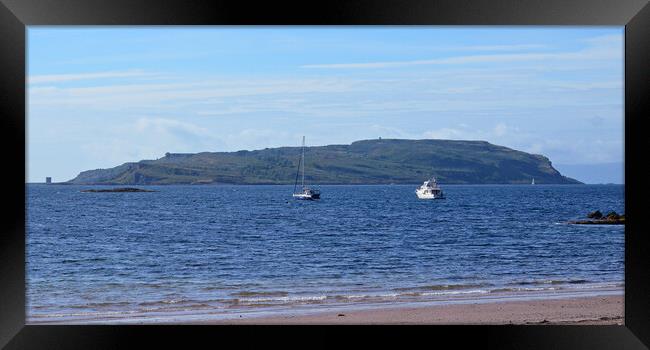 Isle of Cumbrae viewed from Millport Framed Print by Allan Durward Photography