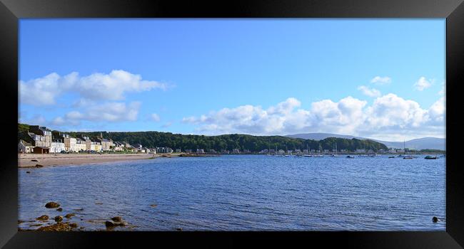 Millport Kames Bay Framed Print by Allan Durward Photography