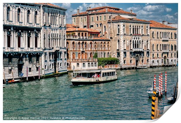 Serene Venice Print by Roger Mechan
