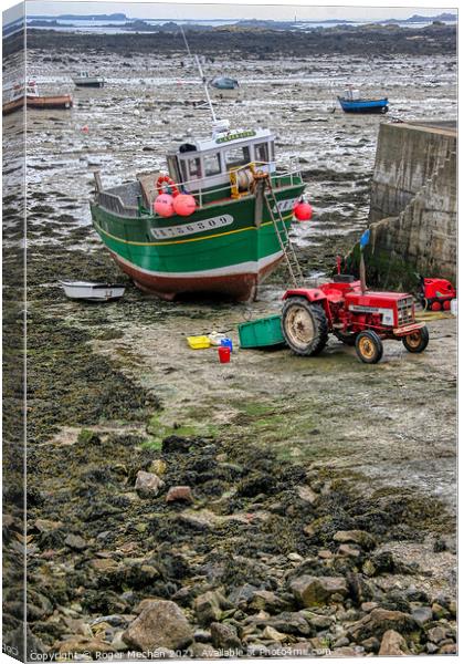 Rusting Vessel With A Purpose Canvas Print by Roger Mechan