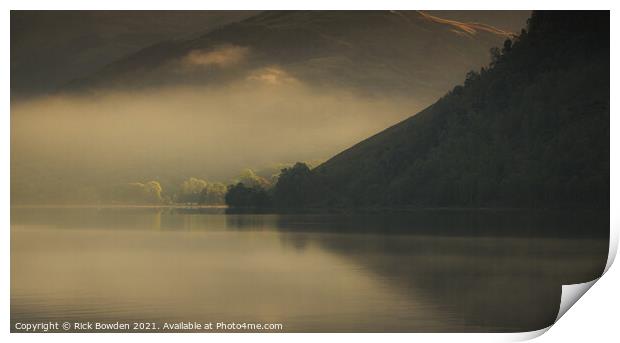 Ullswater Sunlight Print by Rick Bowden