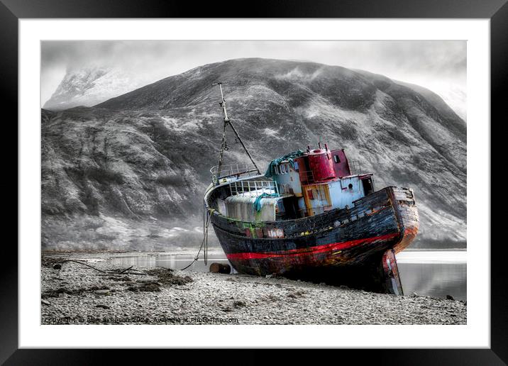 Corpach, The Dayspring Framed Mounted Print by Alan Simpson