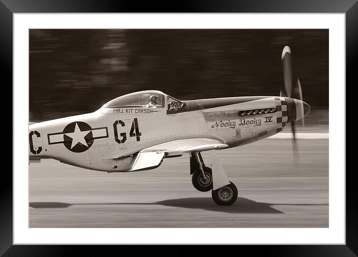 P51 - NOOKY BOOKY IV Framed Mounted Print by Gabriele Rossetti