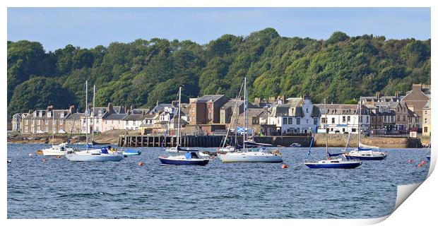 Ahoy there Millport Print by Allan Durward Photography