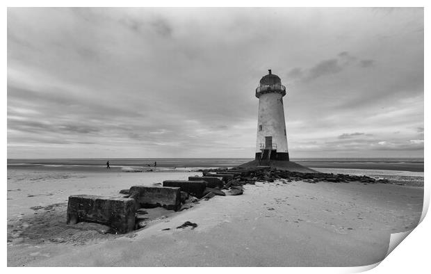 Point of Ayr Print by Mark Godden