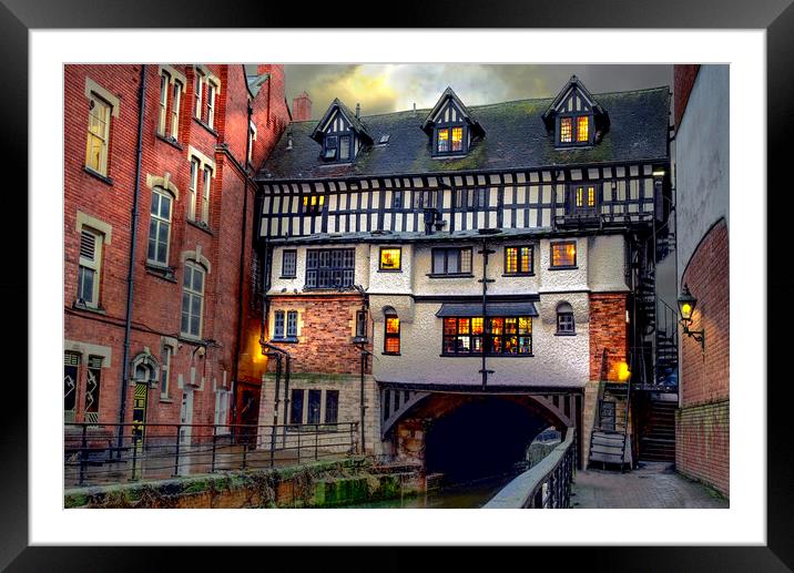 High Bridge Lincoln Framed Mounted Print by Alison Chambers