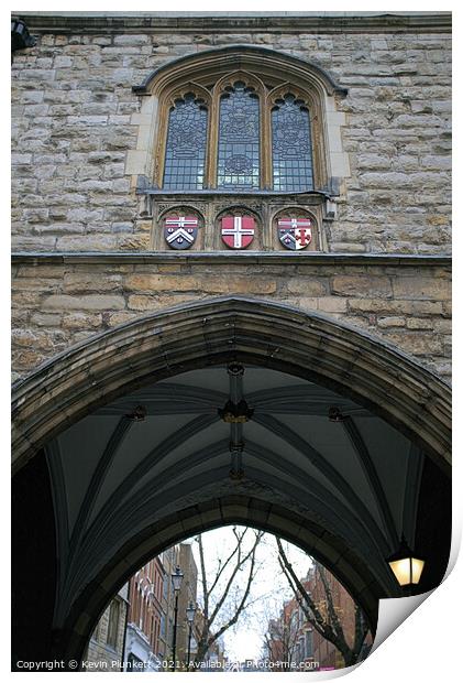 St John's Gate, Clerkenwell London Print by Kevin Plunkett