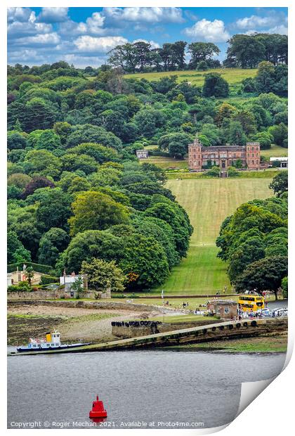 Serenity in Mount Edgcumbe Print by Roger Mechan