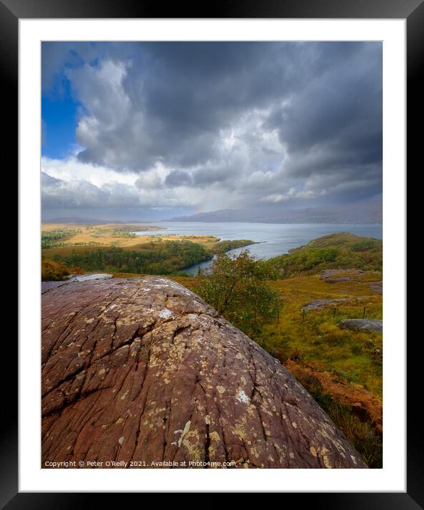 Loch Torridon, Scotland Framed Mounted Print by Peter O'Reilly