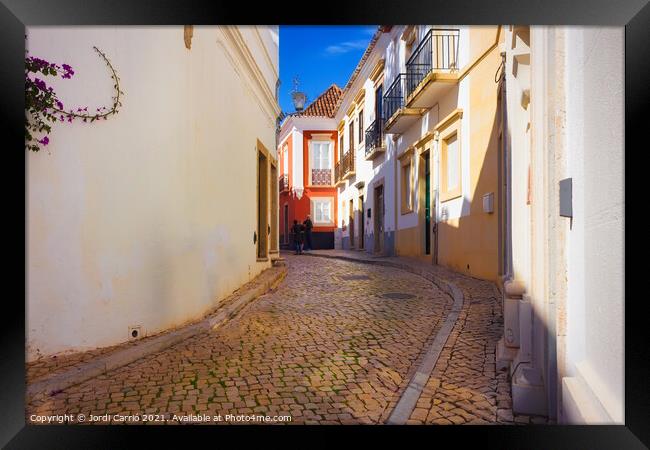 Tavira town in the Algarve, Portugal - 3 - Orton glow Edition  Framed Print by Jordi Carrio