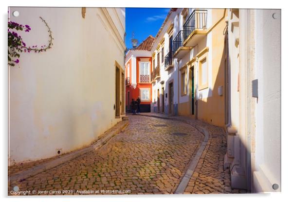 Tavira town in the Algarve, Portugal - 3 - Orton glow Edition  Acrylic by Jordi Carrio