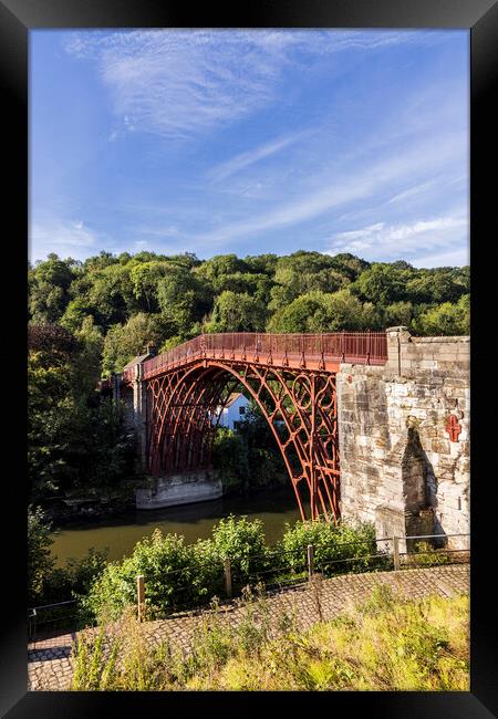 The Iron Bridge Shropshire Framed Print by Phil Crean