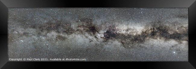 Milky Way from Coigach Framed Print by Paul Clark