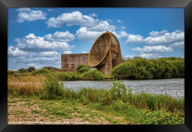 Sound Mirrors - Eavesdropping on the Enemy Framed Print by Roger Mechan