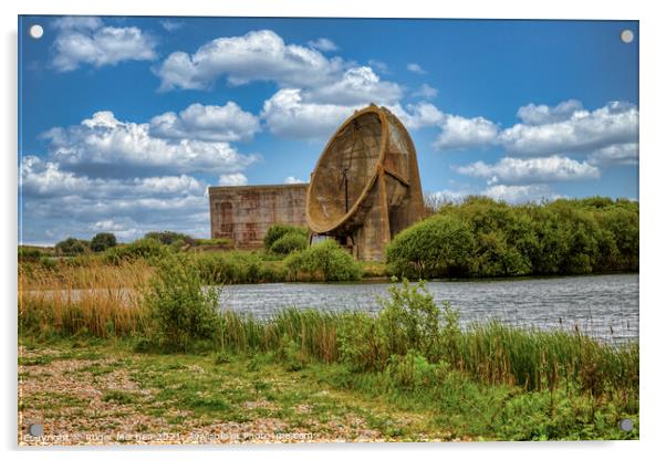 Sound Mirrors - Eavesdropping on the Enemy Acrylic by Roger Mechan