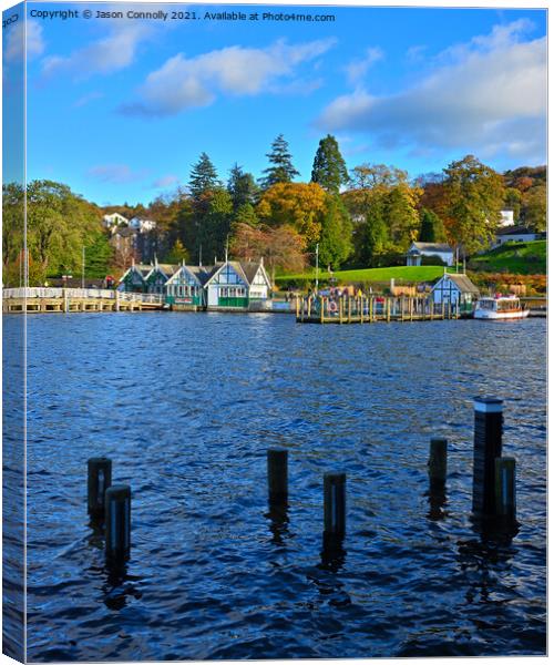 Bowness-On-Windermere, Cumbria. Canvas Print by Jason Connolly
