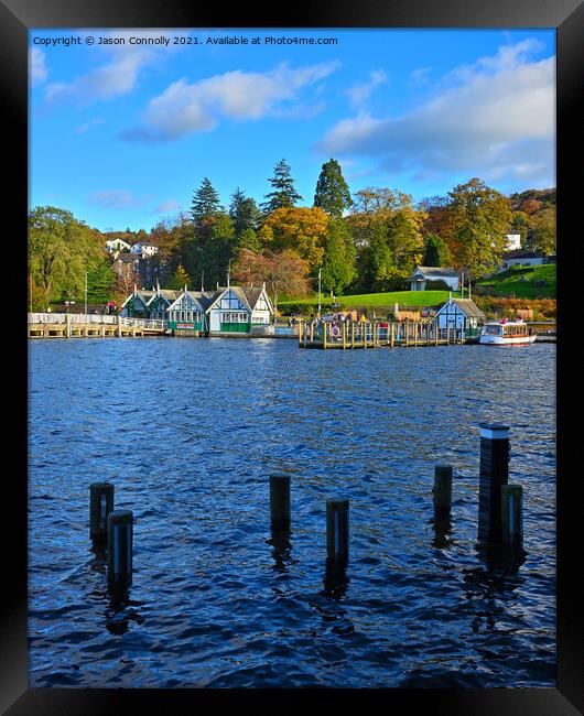 Bowness-On-Windermere, Cumbria. Framed Print by Jason Connolly