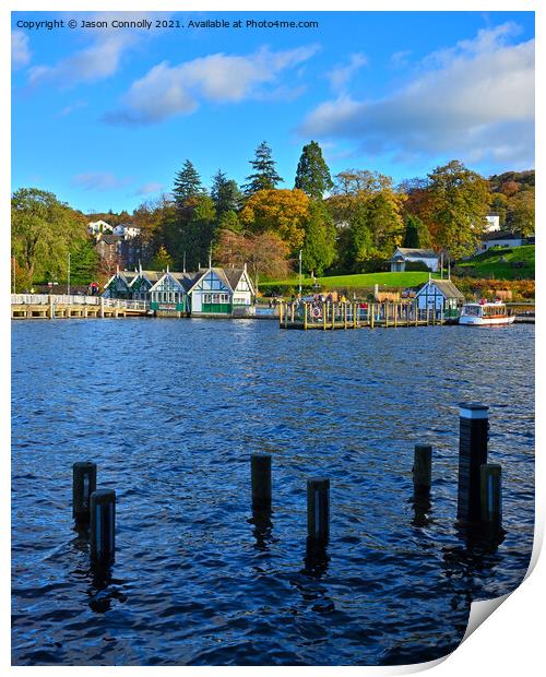 Bowness-On-Windermere, Cumbria. Print by Jason Connolly