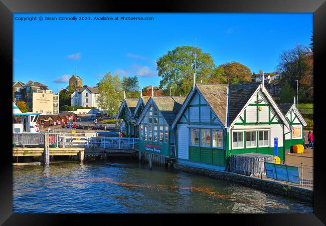 Bowness-On-Windermere, Cumbria. Framed Print by Jason Connolly