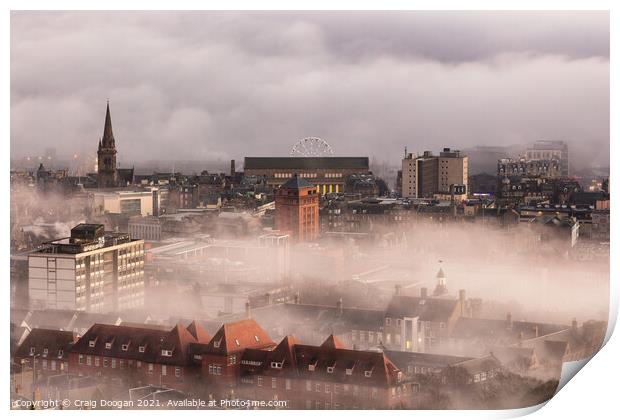 Dundee Fog Print by Craig Doogan