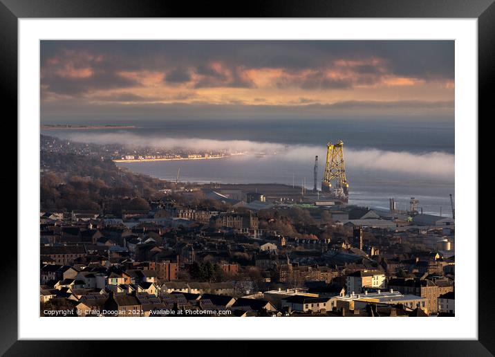 Dundee & Broughty Ferry Framed Mounted Print by Craig Doogan