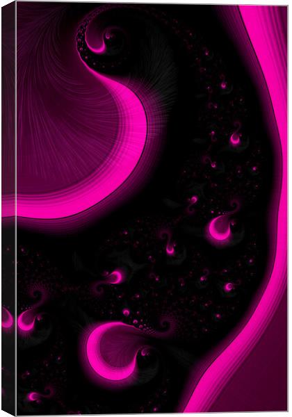 Infinite Purple Cosmos Canvas Print by Steve Purnell