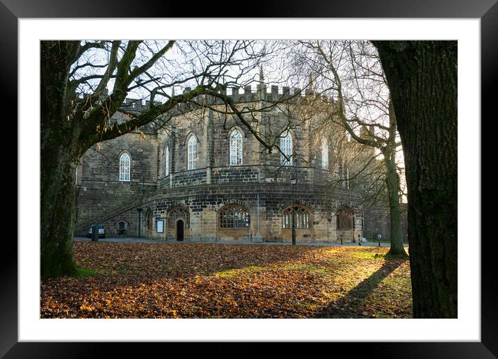 Lancaster Crown Court, Lancaster Castle, Lancaster Framed Mounted Print by Kay Roxby