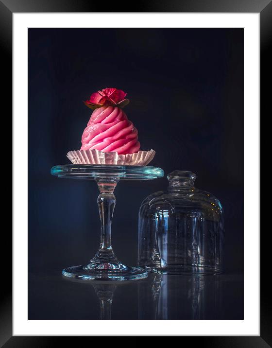 Pretty As A Cupcake Framed Mounted Print by Alison Chambers