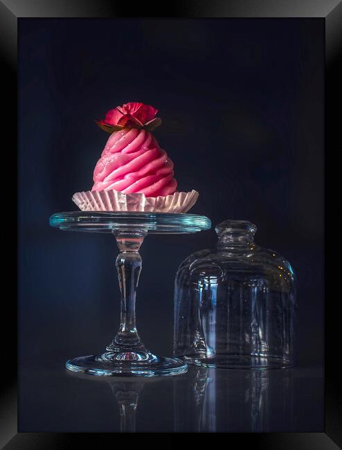 Pretty As A Cupcake Framed Print by Alison Chambers
