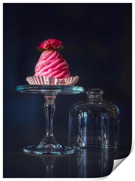 Pretty As A Cupcake Print by Alison Chambers
