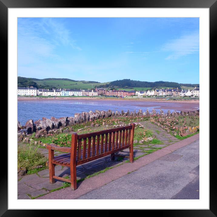 Millport Kames Bay Framed Mounted Print by Allan Durward Photography