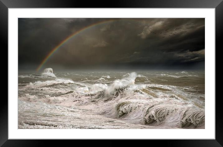STORM CONDITIONS Framed Mounted Print by Tony Sharp LRPS CPAGB