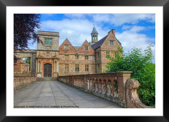 Rufford Abbey  Framed Mounted Print by Helkoryo Photography