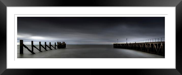 Gogs Berth Long Exposure Southend On Sea Framed Mounted Print by johnny weaver
