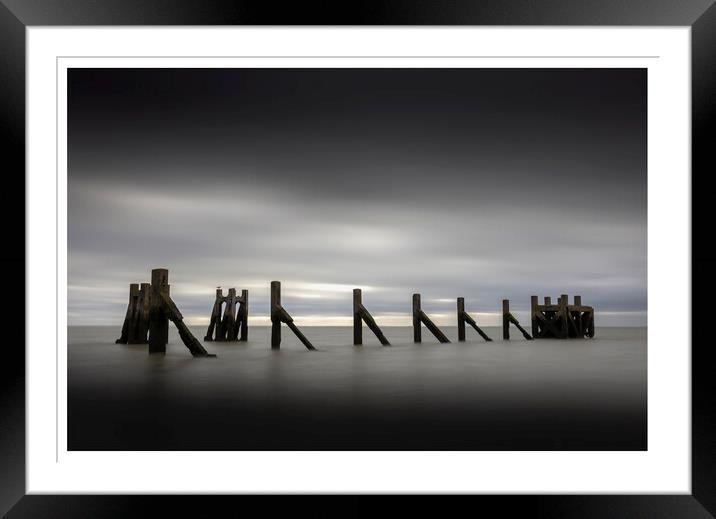 Gogs Berth Southend  Framed Mounted Print by johnny weaver