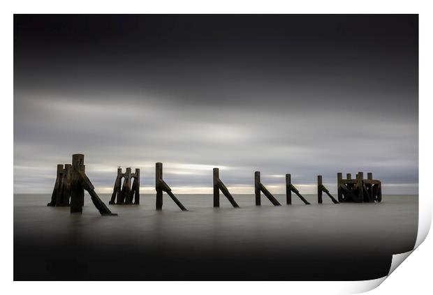 Gogs Berth Southend  Print by johnny weaver