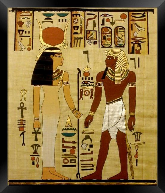 Pharaohs Life 3 Framed Print by Samah Muhammad