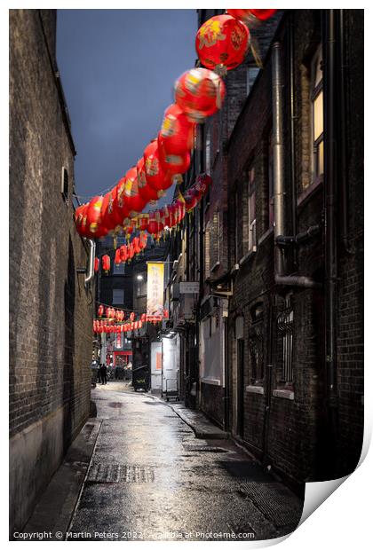 Vibrant and Cultural China Town Print by Martin Yiannoullou