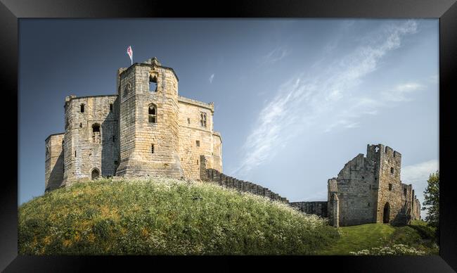 Warkworth Castle Framed Print by Mark Jones