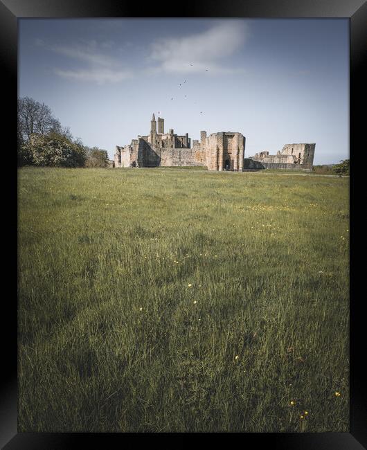 Warkworth Castle Framed Print by Mark Jones