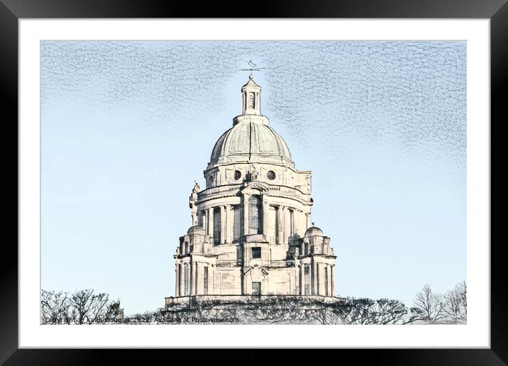 The Ashton Memorial, Lancaster Framed Mounted Print by Keith Douglas