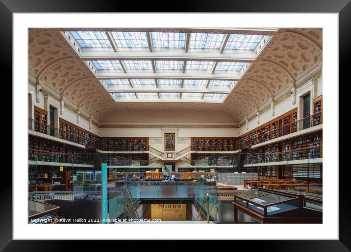 State Library, Sydney, NSW, New South Wales, Australia Framed Mounted Print by Kevin Hellon