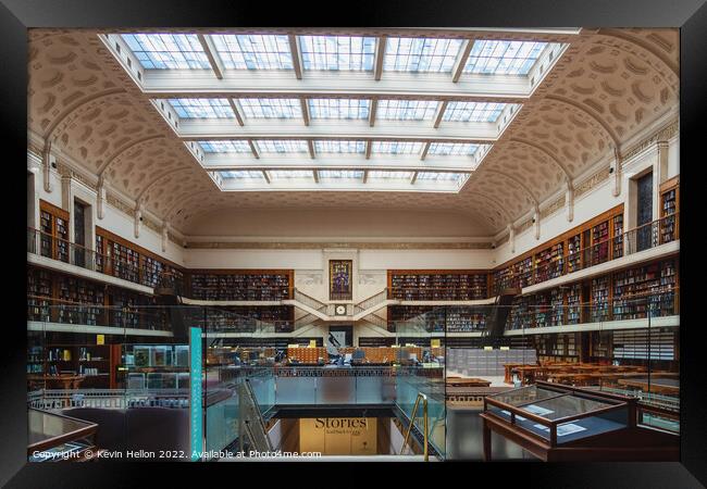State Library, Sydney, NSW, New South Wales, Australia Framed Print by Kevin Hellon