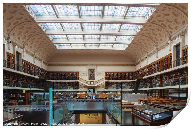 State Library, Sydney, NSW, New South Wales, Australia Print by Kevin Hellon