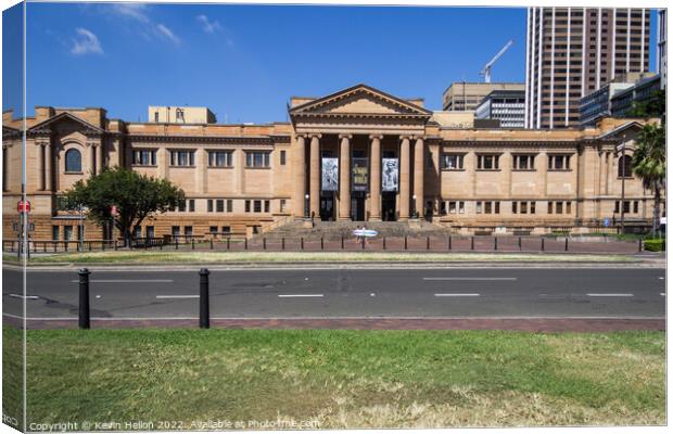 State Library, Sydney, NSW, New South Wales, Australia Canvas Print by Kevin Hellon