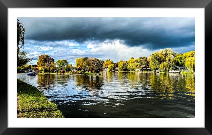 Calm before the storm  Framed Mounted Print by Richard Baker
