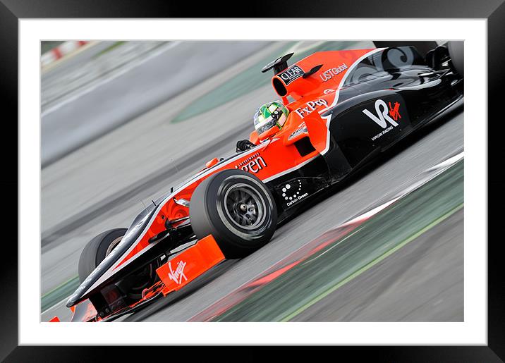 Lucas di Grassil - Virgin MVR-02 Framed Mounted Print by SEAN RAMSELL