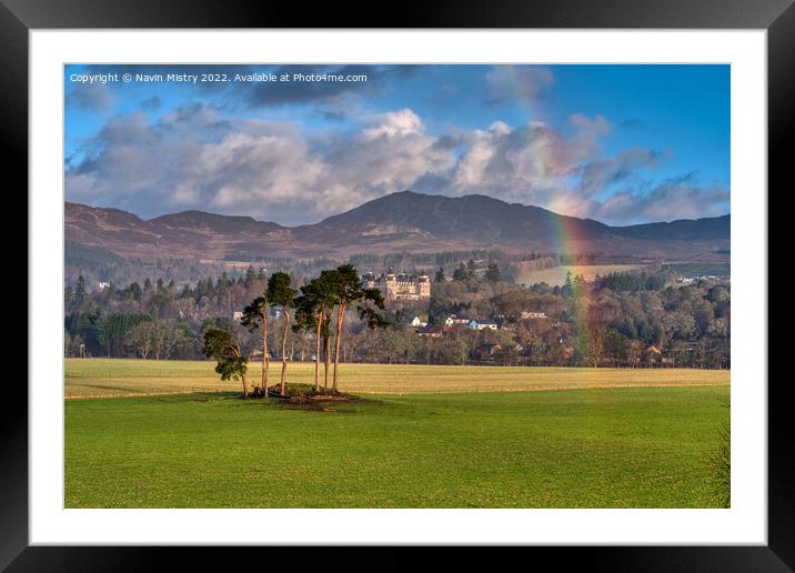 The Atholl Palace Hotel, Pitlochry Framed Mounted Print by Navin Mistry