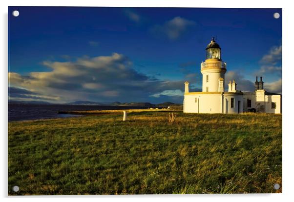 Chanonry Point lighthouse Acrylic by Colin Chipp